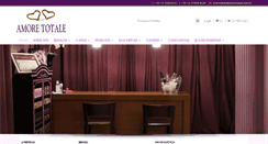 Desktop Screenshot of amoretotale.com.br